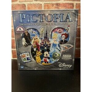 PICTOPIA DISNEY EDITION the Ultimate Picture -Trivia Family Board Game